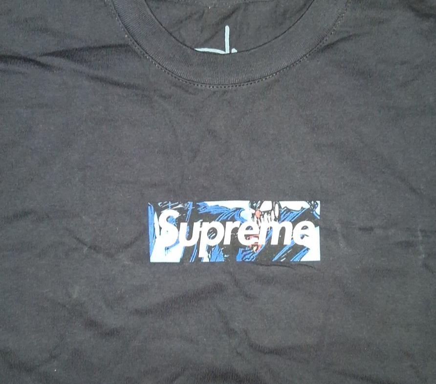 Slawn Batpreme T Shirt Black Size XL Supreme Box Logo New. | eBay