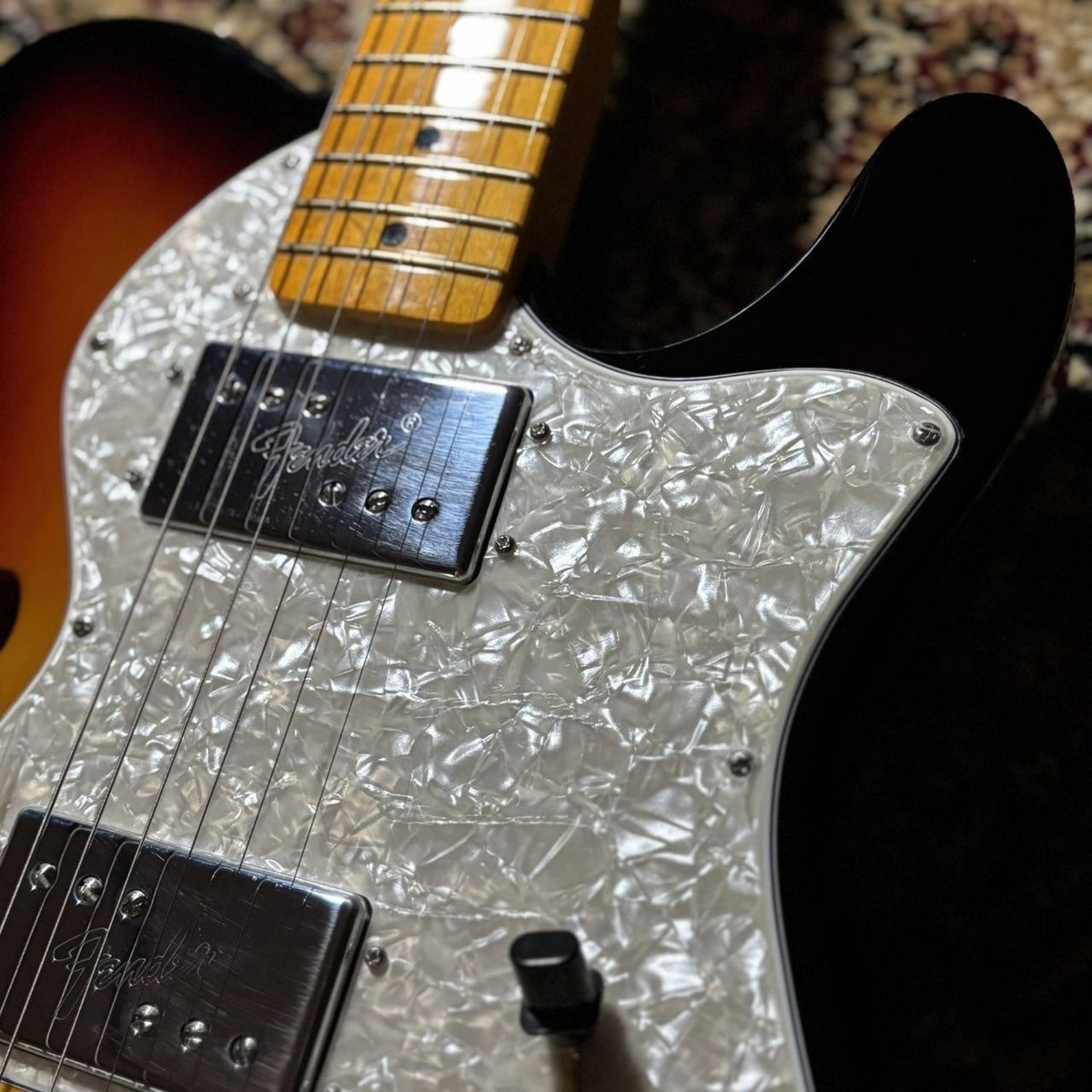 ギター Fender USA American Vintage Telecaster New Fender USA American Performer Telecaster Vintage White