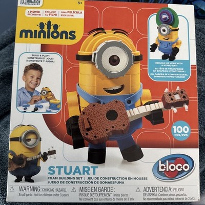 Bloco Toys Minions Stuart Foam Building Set 100 PCS (BC-17002)
