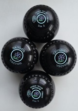 Thomas Taylor Vector/Size 3/Black & Blue Rings/"Purple Thistle"Motif+Carrier.