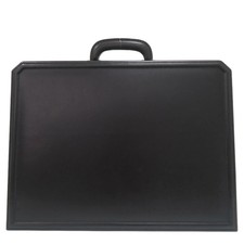 Gucci valigetta bauletto vintage in pelle nera uomo usata