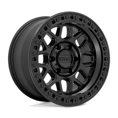 KMC KM549 GRS 17X9 +18 Satin Black Wheel Rim 6X139.7 6X5.5 (QTY 1) KM54979068718