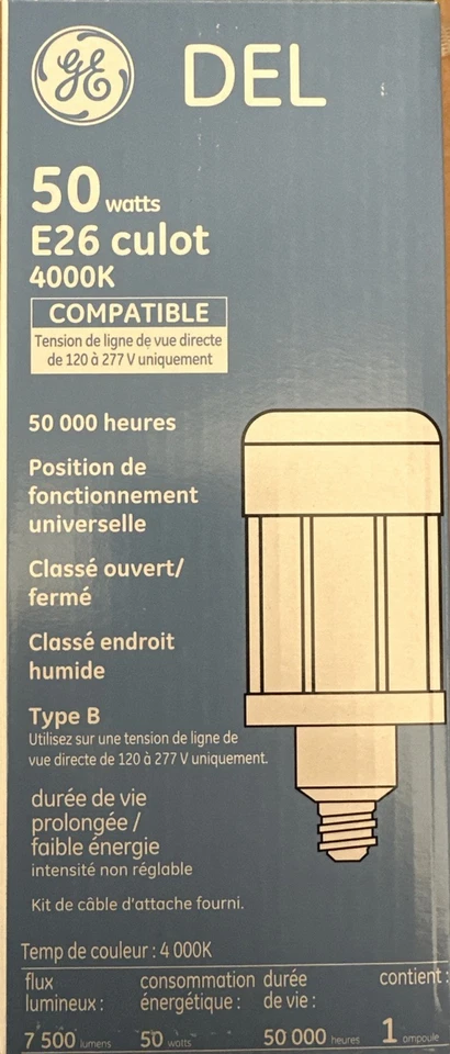 Current Led50ed23.5M/740 Led Replacement Lamp,7500 Lm,50W,4000K - Image 3 of 4