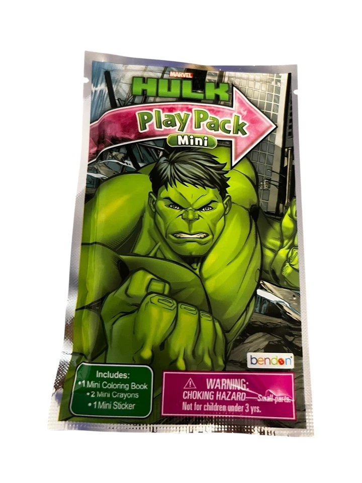 Hulk Libros para Colorear Mini Fiesta de Cumpleaños Bolsa Idea Vengadores Niños Fiesta 12ct Foto 2 de 4