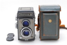 RARE Grey   MINT Yashica A Model Yashikor 80mm f3.5 TLR From JAPAN 