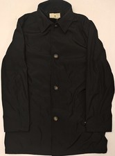 Trench impermeabile London Fog Lambeth nero medio nuovo senza etichette