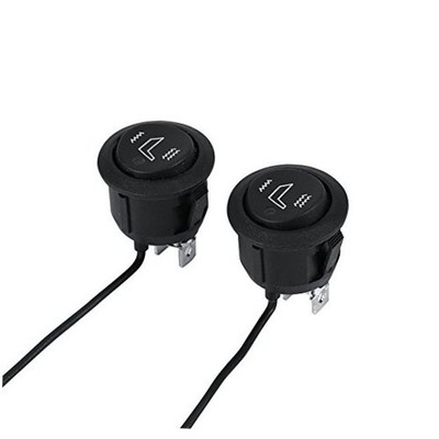 Seat Switch, 3 Pin 12V Universal Car Seat Heater Switch, Round Car Seat Heater