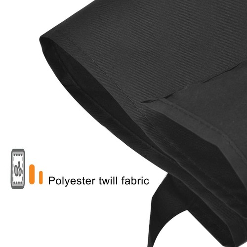 12 Pcs Bib Bulk Black Aprons for Women Men Adult Girls Unisex with 2 Pockets,... - Picture 6 of 6