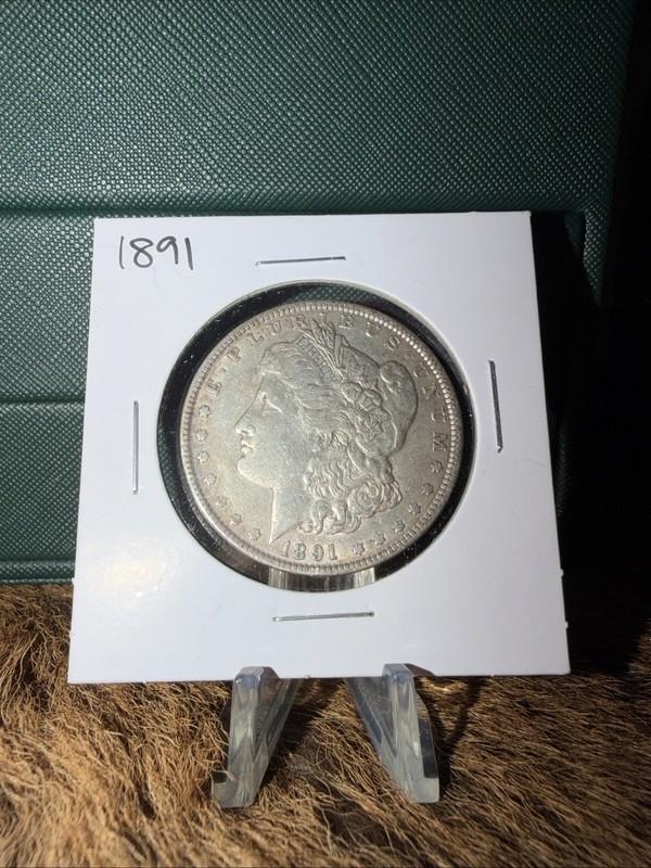 1891 $1 Morgan Silver Dollar