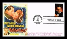 Dr Jim Stamps 2002 Cary Grant First Day Issue Cachet Cover