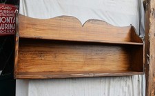Antica Piattaia a Muro  mensola ,etagere  libreria- Restaurata  103 cm.