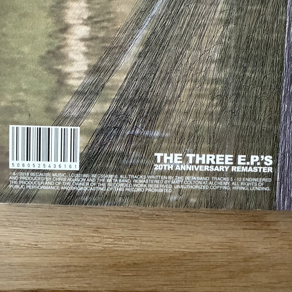 The Beta Band Three EPS 20th Anniversary Double Vinyl + CD - UNPLAYED - Image 3 of 4