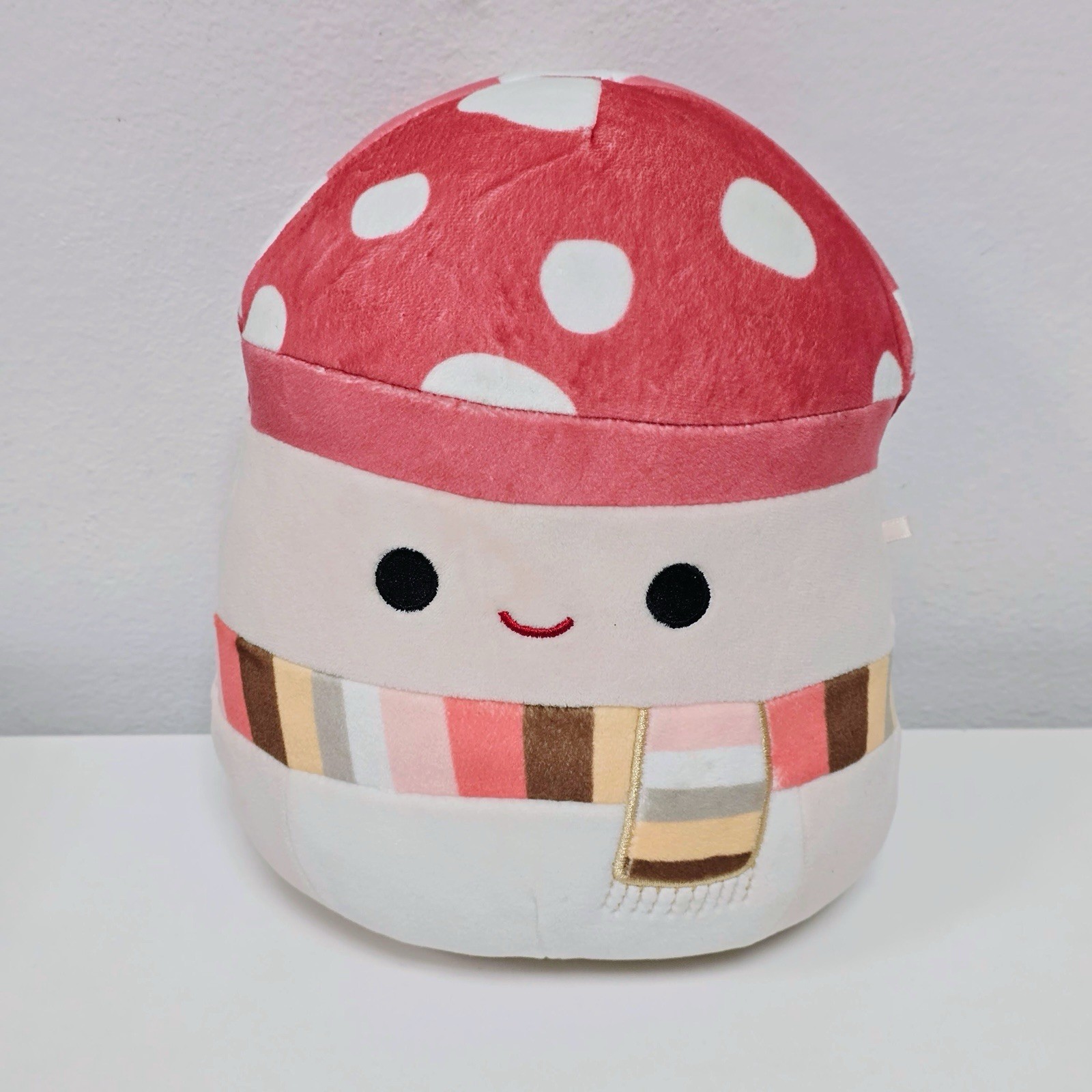 Squishmallows Malcolm The Mushroom With Scarf Autumn Harvest Squad 8” Plush Toy