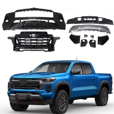 Front Bumper Assembly For 2023-2024 Chevy Colorado with Fog Lights & Grille