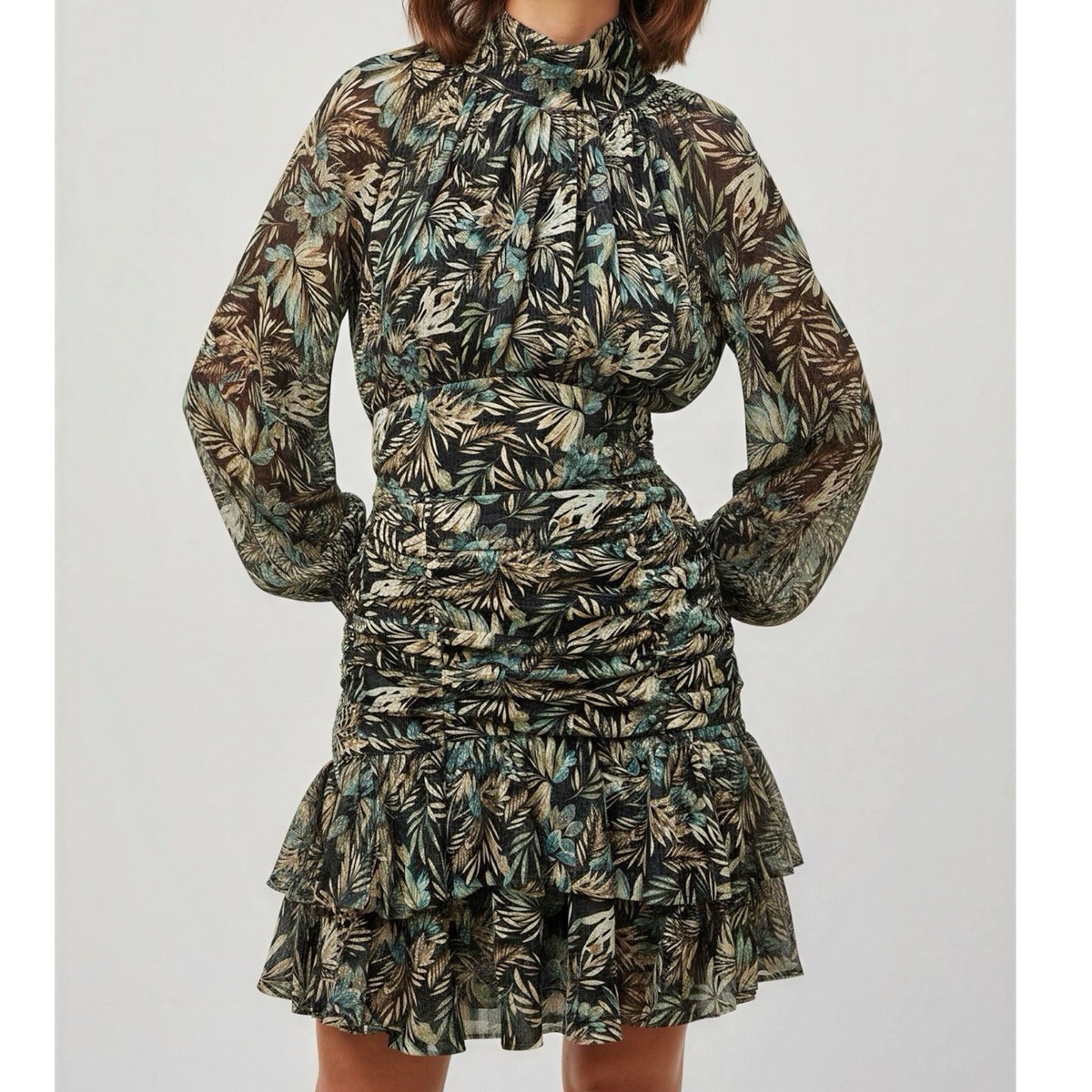 elliatt dresses Buy Black Lyra Floral Midi Dress from Next USA garden events Elliatt Yvette Ruffle Mini Dress
