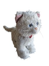 White Cat Build a Bear Promise Pets 12" Blue Eyes Kitten Plush Stuffed