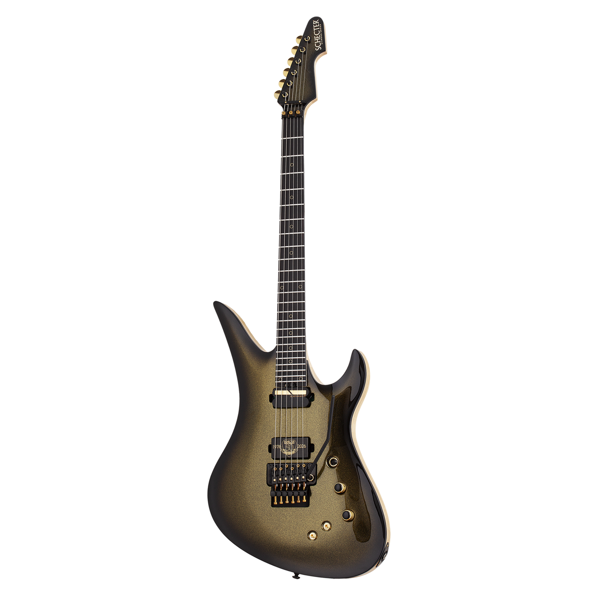 Schecter Avenger FR-S 50th Anniversary Electric Guitar - Gold
