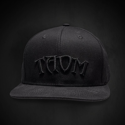 Taom 3d Embroided Logo Official Six-Panel Snapback Baseball Cap