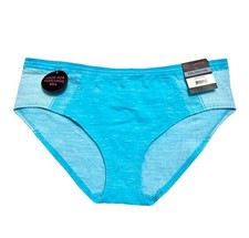 1 Pair No Boundaries Women's Seamless Hipster Panties Size XXL 2XL 19 Blue NWT