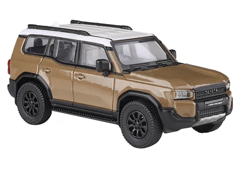 1/64 Toyota Land Cruiser LC 250 Prado LHD Trail Dust Beige by