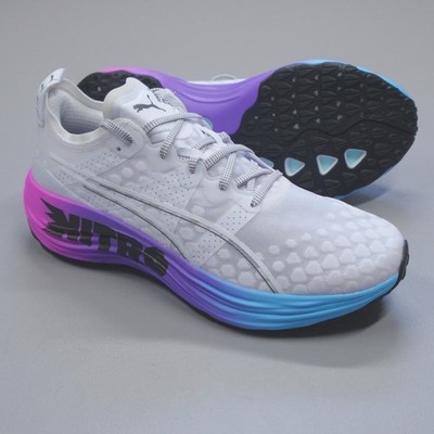 Puma ForeverRun Nitro Men Size 9 Running Shoes PWRTAPE White Pink Blue 380007-02 ForeverRun NITRO™ SUNSET Men main image 2