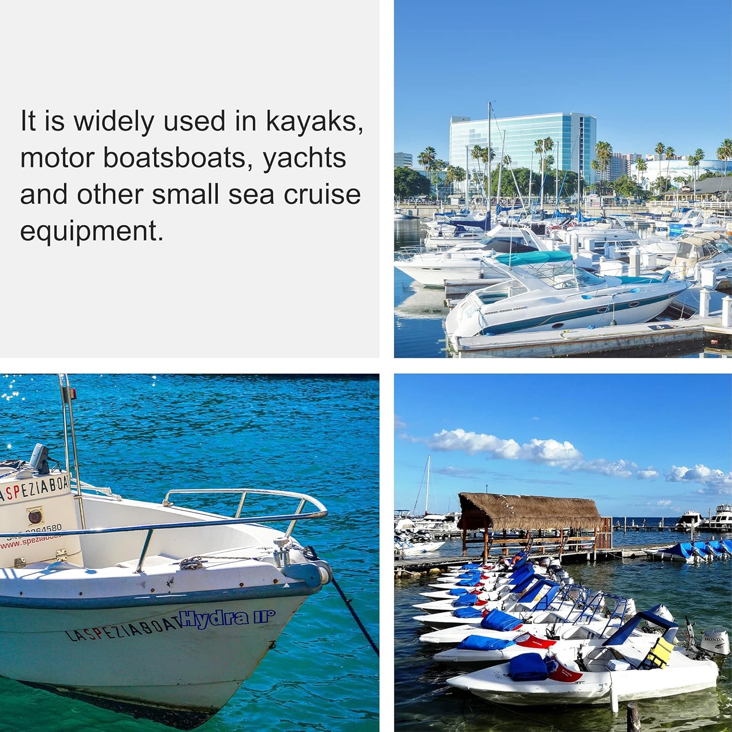 Pack of 4 Dock Bungee Line 4 feet to 5.5 (length only), Dark Blue 4P 