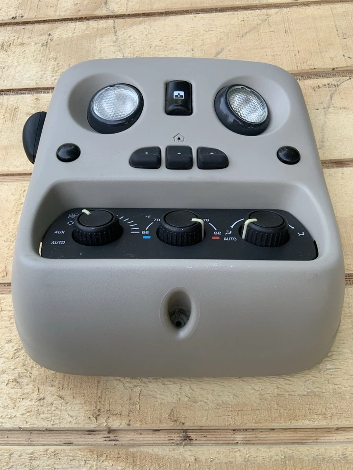 2001 - 2006 雪佛兰 Tahoe Suburban Gmc 育空头顶控制台 气候控制 2004 — 第 2/4 张图片