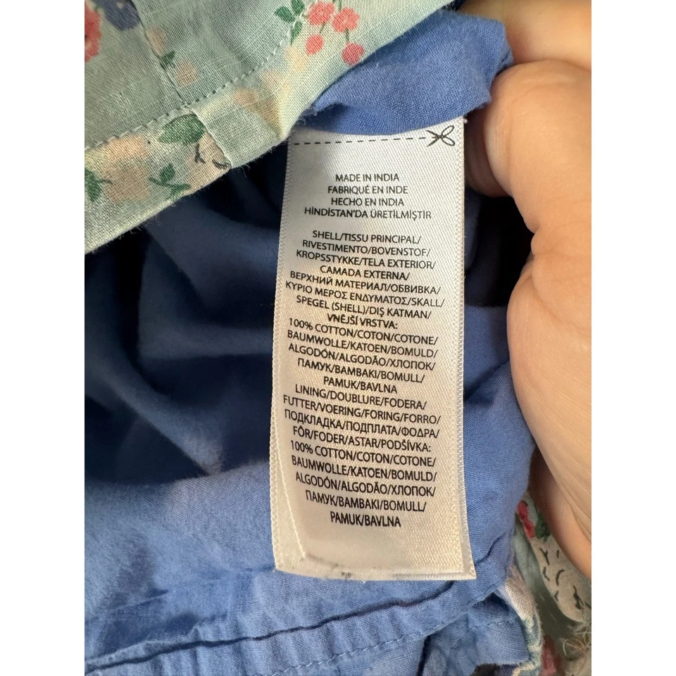 Polo Country Ralph Lauren Falda Circular en Niveles Niñas Mezcla Floral Talla 6X $125 Foto 3 de 4