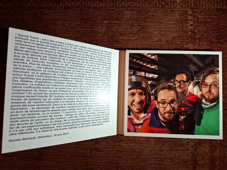 Emile Parisien Quartet- Spezial Snack [2014 CD] French Jazz Quartet  - Image 3 of 4