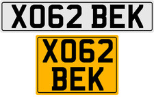 XO62 BEK BEK BECK BECCA BECKY PRIVATE NUMBER PLATE UK NAME IDEAL GIFT