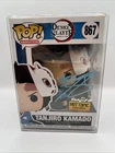 Funko Pop Demon Slayer 867 Tanjiro Kamado HT Ex. Signed by Zach Aguilar