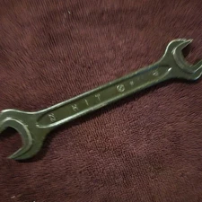 Vintage HIT Tools Open End Wrench 22mm x 19mm 