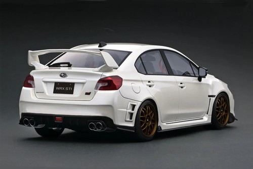 IG3611 SUBARU WRX (CBA-VAB) STI Pearl White 1/18 Ignition Model - Picture 2 of 2