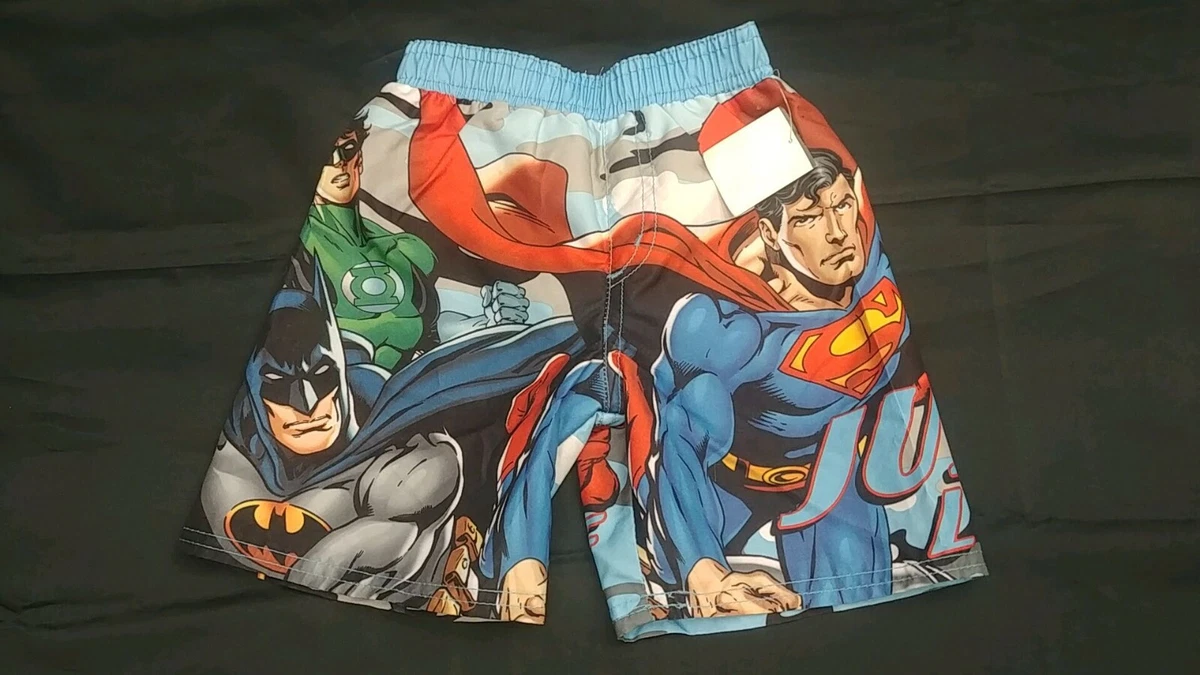 DC Comics Boy's Superman Swim Brief