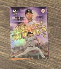 Chance Adams 2019 Bowman Platinum Renowned Rookies Purple Rookie #RR8 #28/250