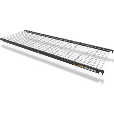 Metal Multipurpose Storage Shelf For Accessories On Scaffolding Platform