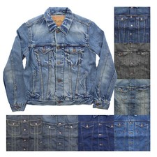 Levi's Trucker Jean Jacket Men's Levi Signature Denim Button Down, 4 Pockets