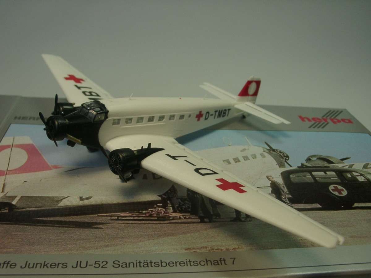 Herpa Wings 1 160 Junkers Ju-52 