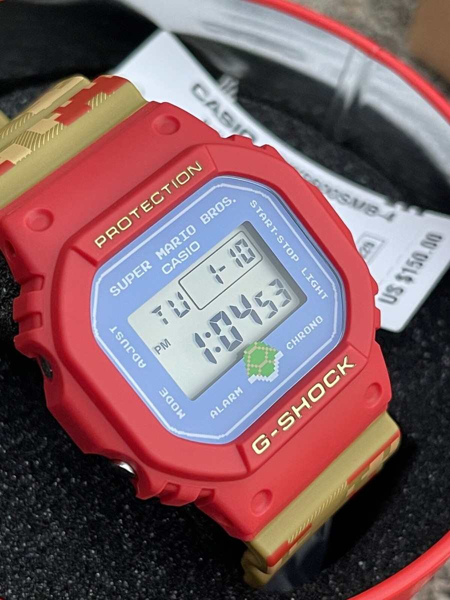 G-Shock Nintendo Super Mario Brothers Limited Edition Watch GShock 