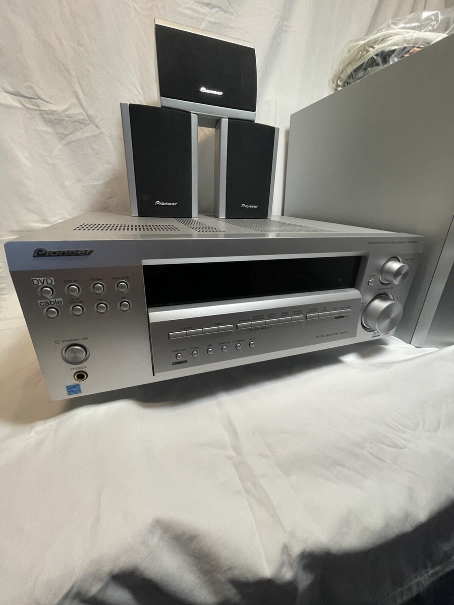Pioneer Audio/Video Multi-Channel Receiver VSX-D414 & Subwoofer S
