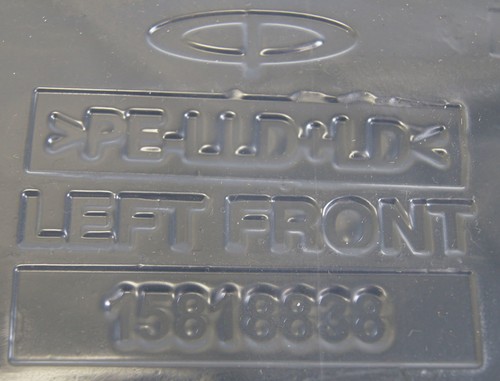 2003-2009 Topkick/Kodiak C4500-C8500 Front Left LH Door Seal W/Adhesive 15818838 - Picture 2 of 3