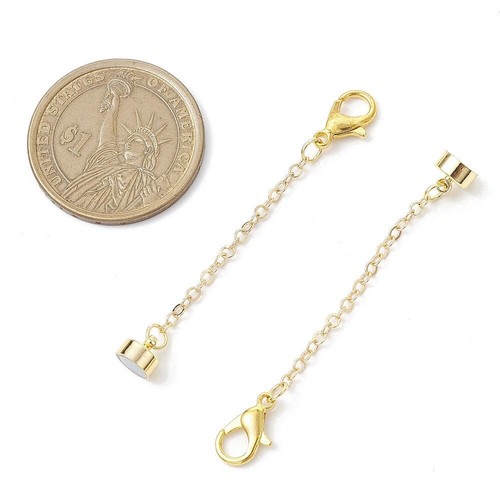 Magnetic Long Extender Chain with Lobster Clasps 12cm - Random Pick 1 pc - Picture 3 of 4
