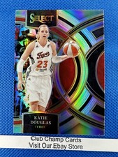 2024 #101 Katie Douglas Panini WNBA Select Premier Silver Prizm Fever