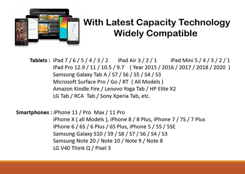 BLACK for Apple Pencil 1st Generation for iPad iPhone Andorid Phones Tablets - Image 4 of 4