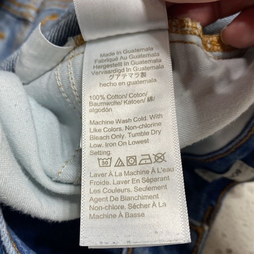 Jeans J Crew Slouchy Boyfriend In Barn Wash taglia 27 med wash orlo grezzo invecchiato - Foto 10 di 12