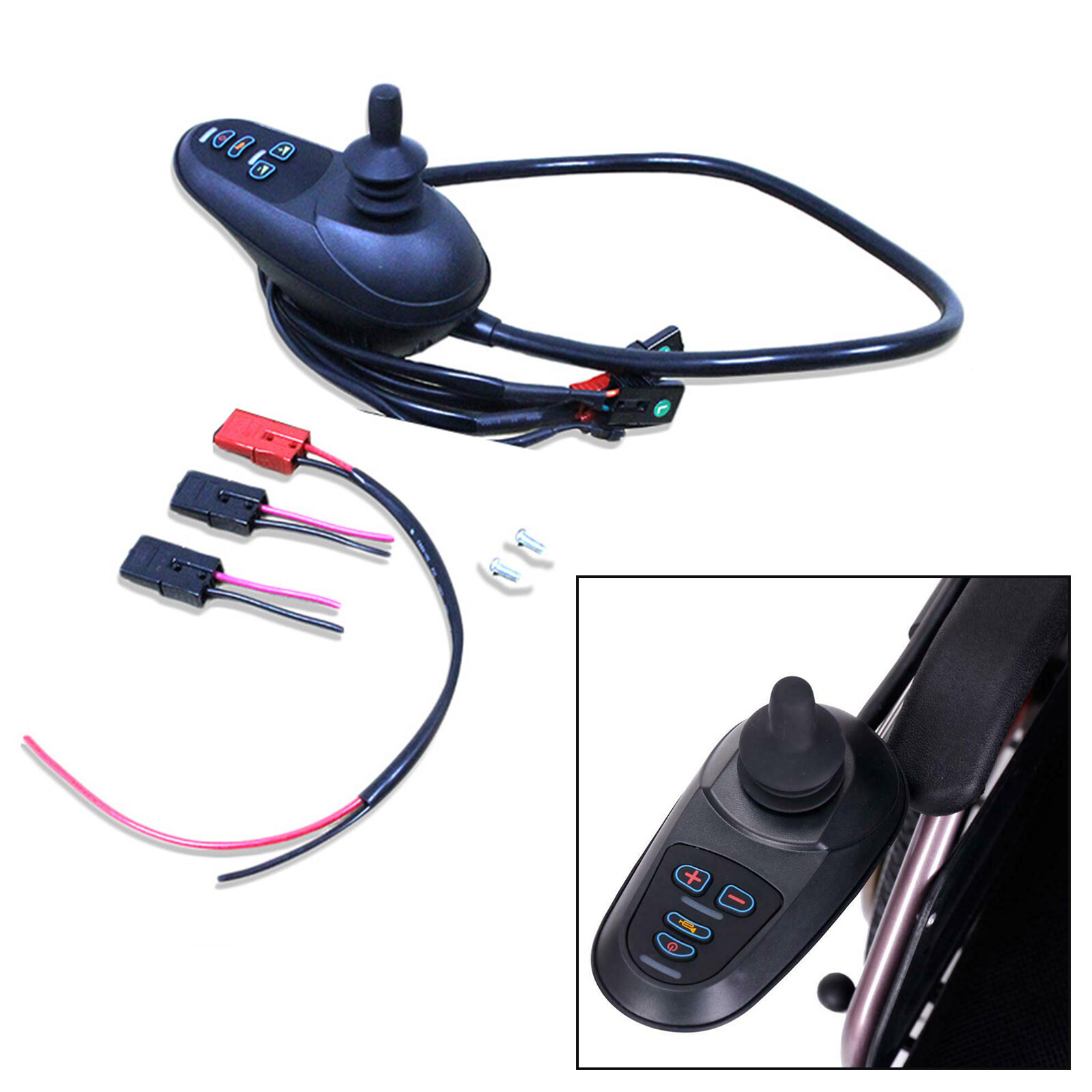 LED VR2 joystick Controller For Folding Power wheelchair merits/pride