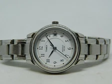 Timex Indiglo Silver Tone Quartz Analog Women's Watch Sz. 5 3/4"