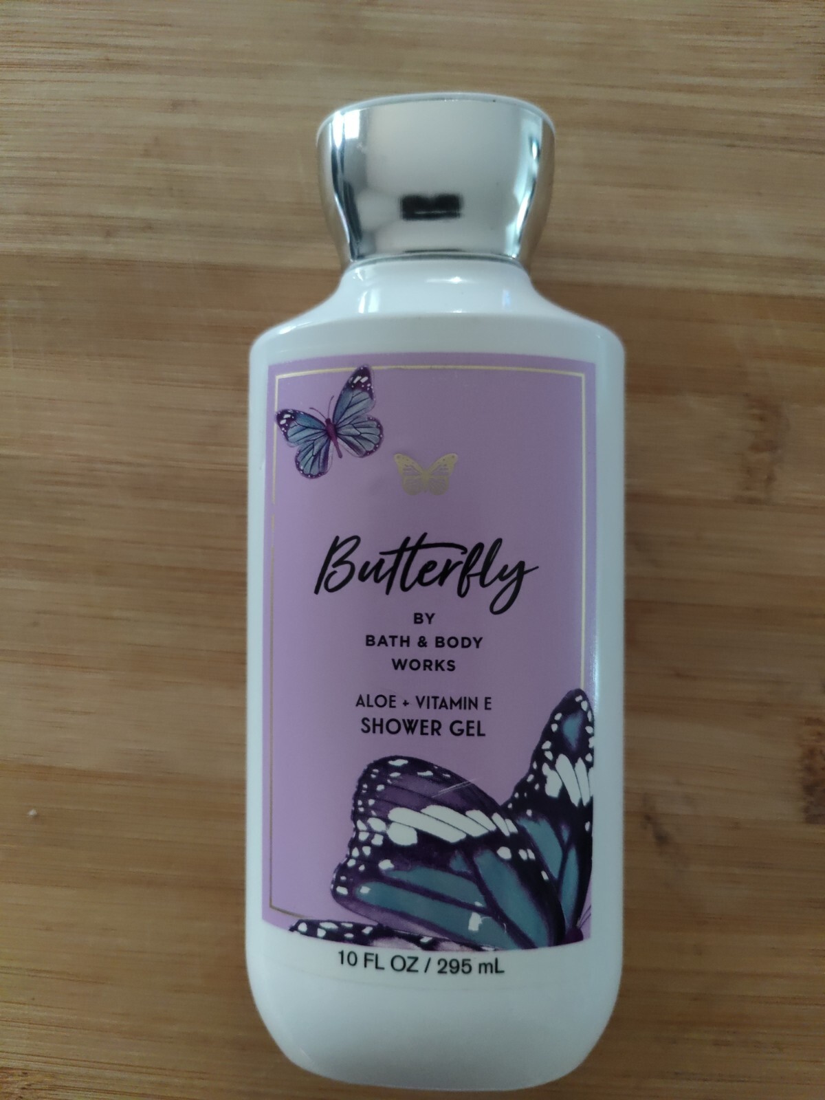 Bath and Body Works Butterfly 10 fl oz Aloe & Vitamin E Shower Gel New