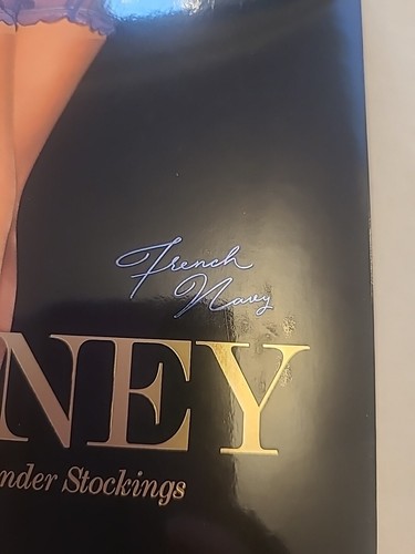 Honey Birdette Whitney French Navy Stockings Size Small RRP £30.00 Brand New - Picture 3 of 24