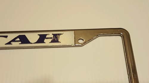 UTAH JAZZ vintage metal auto frame (not perfect) - Picture 3 of 5